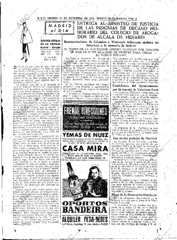 ABC MADRID 16-12-1955 página 49