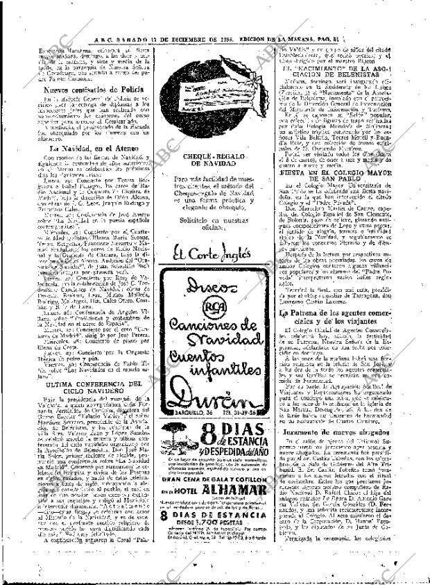 ABC MADRID 17-12-1955 página 51