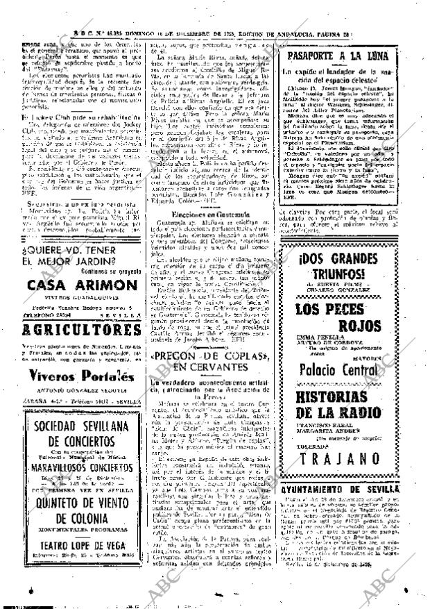 ABC SEVILLA 18-12-1955 página 28