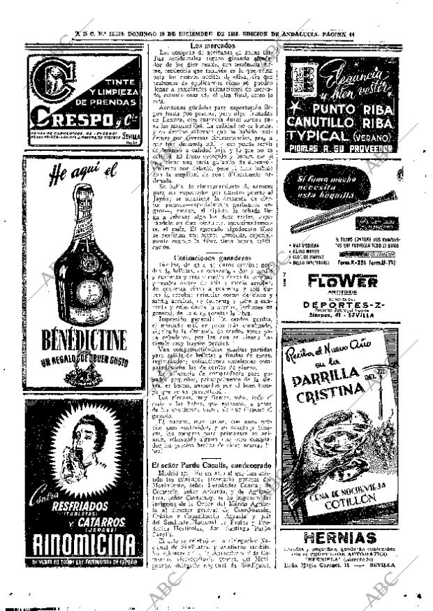 ABC SEVILLA 18-12-1955 página 44