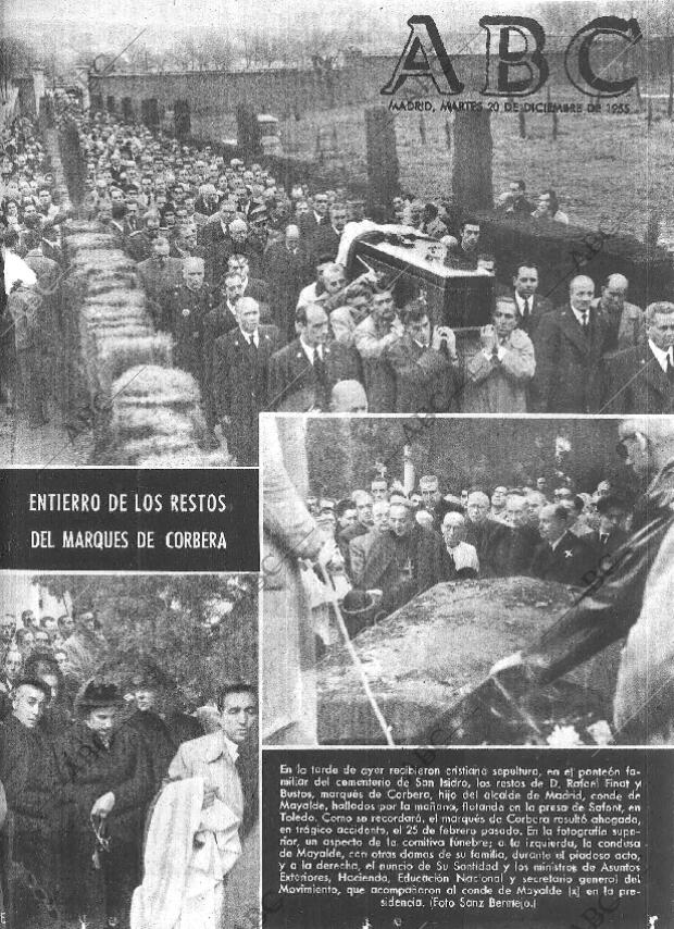 ABC MADRID 20-12-1955 página 1