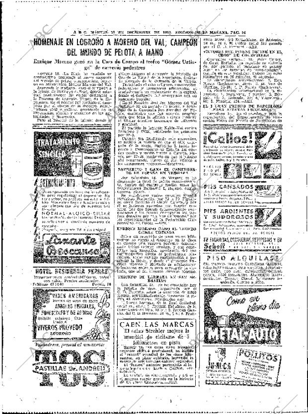 ABC MADRID 20-12-1955 página 58