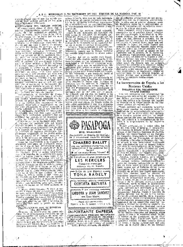 ABC MADRID 21-12-1955 página 41