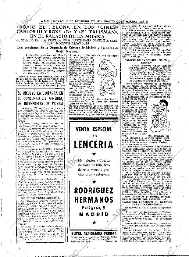 ABC MADRID 22-12-1955 página 69