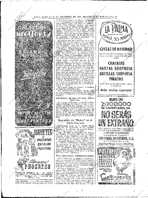 ABC MADRID 22-12-1955 página 70