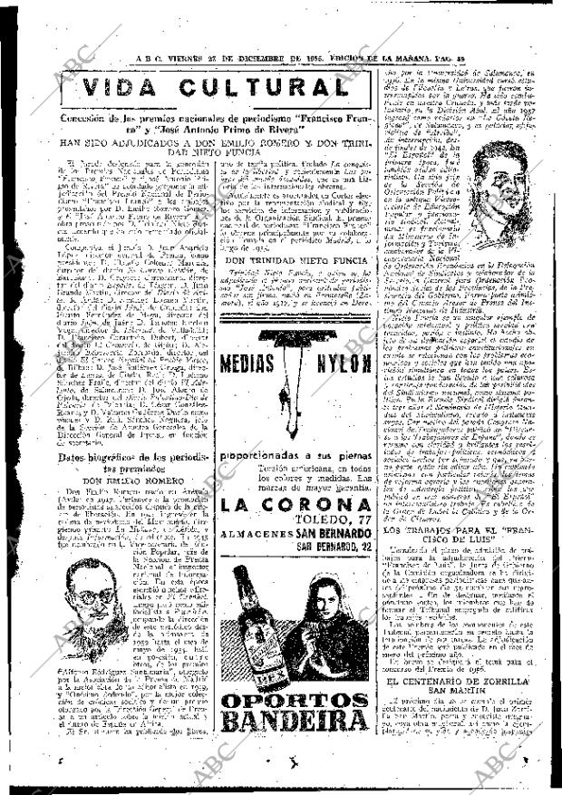 ABC MADRID 23-12-1955 página 39