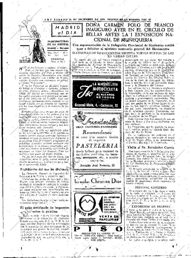 ABC MADRID 24-12-1955 página 61