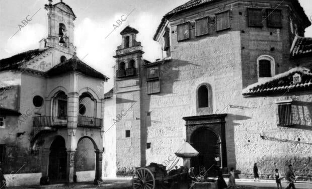 Plaza de Santiago en Antequera (Málaga)