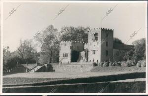 Entrada del pazo de las Torres de Meirás