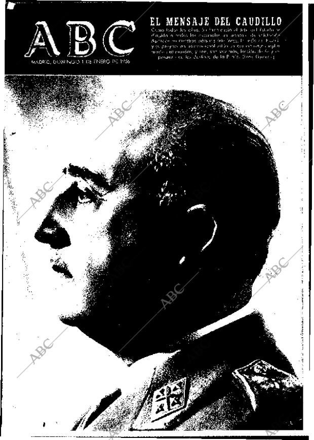 ABC MADRID 01-01-1956 página 1