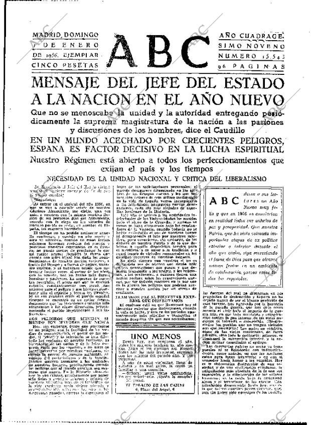 ABC MADRID 01-01-1956 página 61