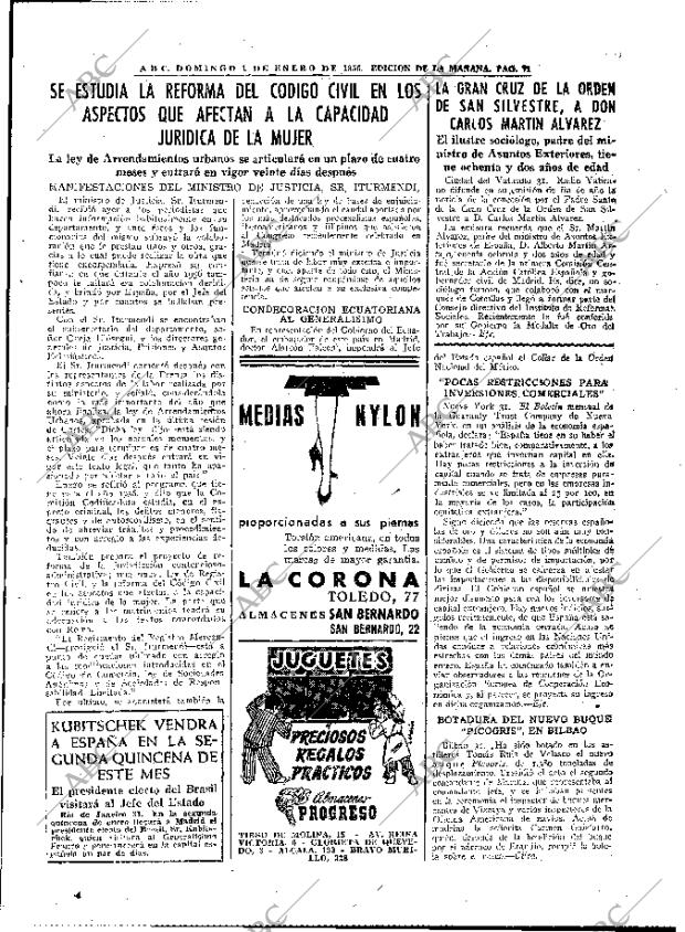 ABC MADRID 01-01-1956 página 67