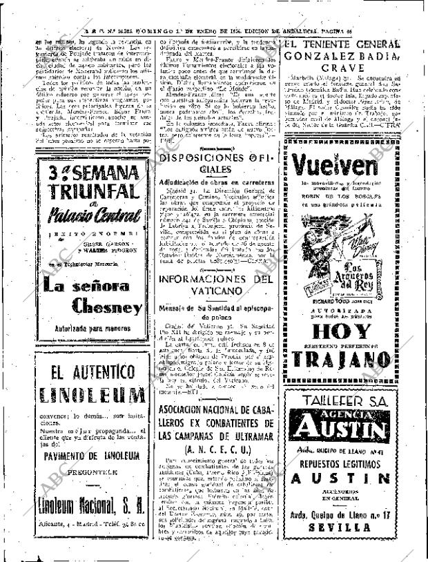 ABC SEVILLA 01-01-1956 página 146