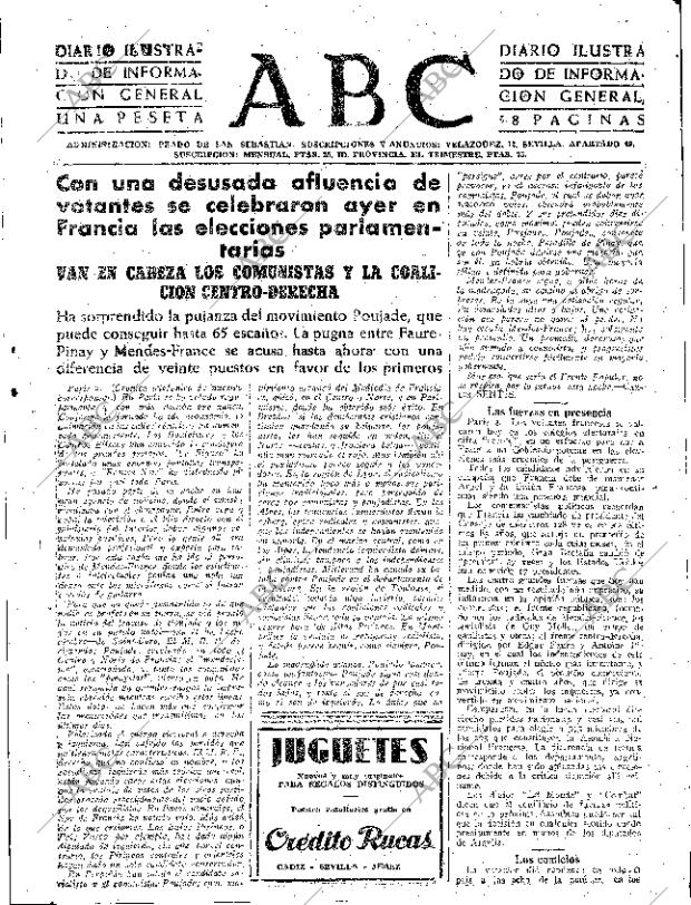 ABC SEVILLA 03-01-1956 página 15