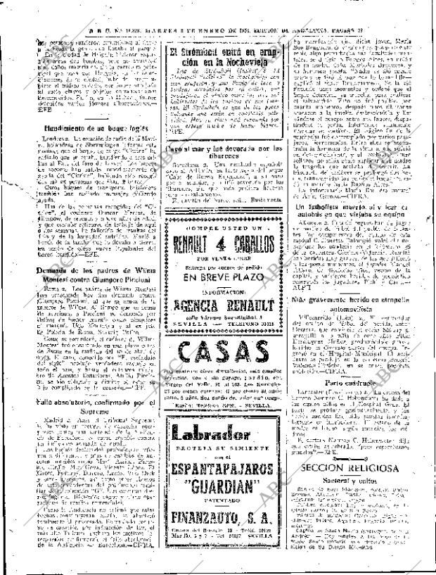 ABC SEVILLA 03-01-1956 página 28