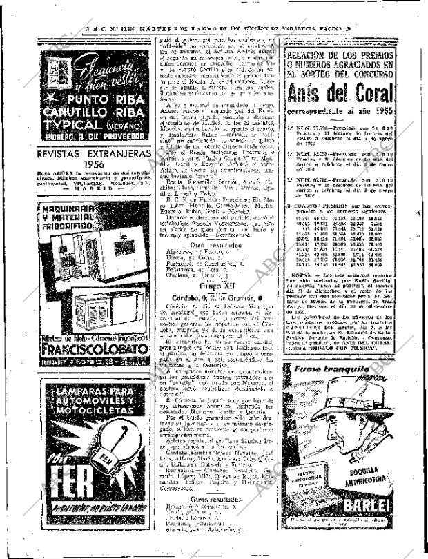 ABC SEVILLA 03-01-1956 página 40