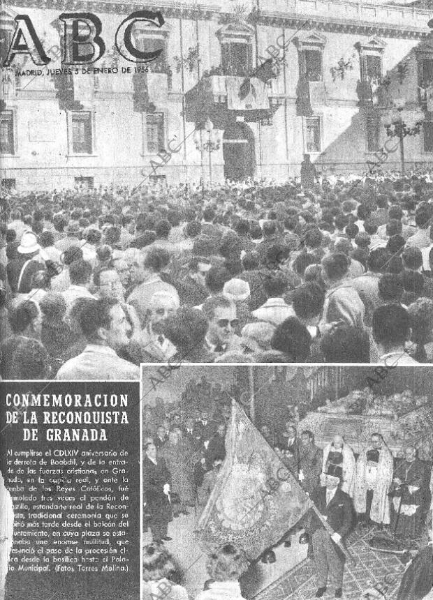 ABC MADRID 05-01-1956 página 1