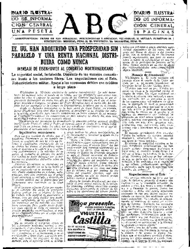 ABC SEVILLA 06-01-1956 página 15