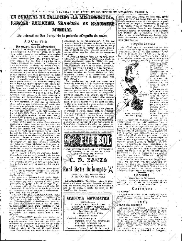 ABC SEVILLA 06-01-1956 página 33