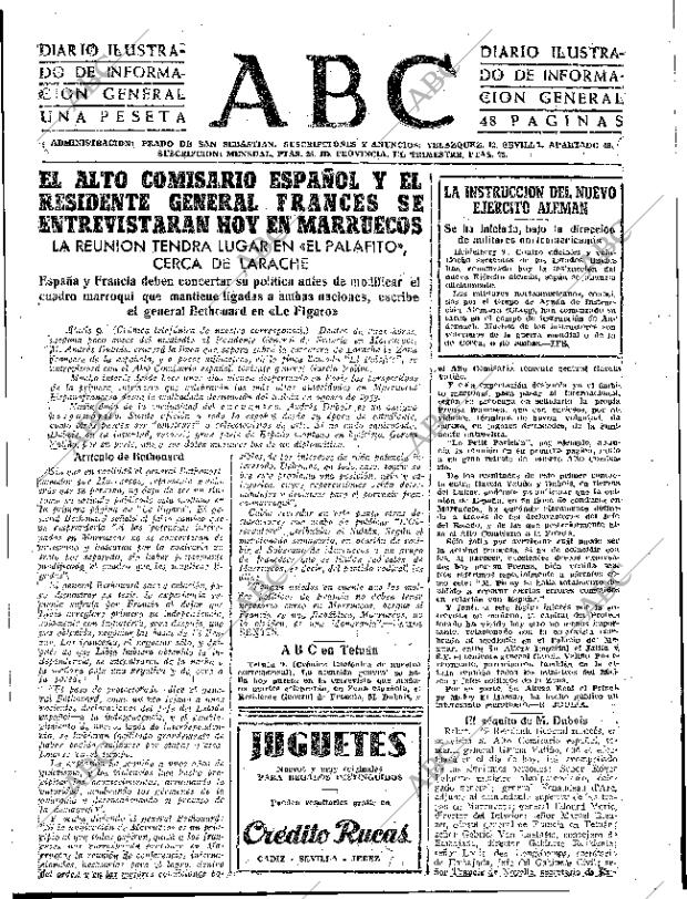 ABC SEVILLA 10-01-1956 página 15