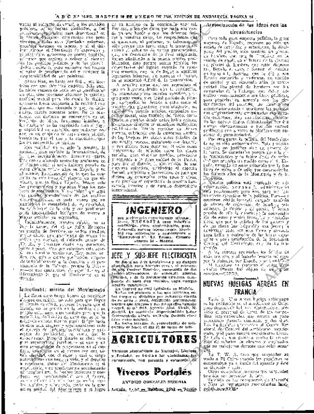 ABC SEVILLA 10-01-1956 página 24