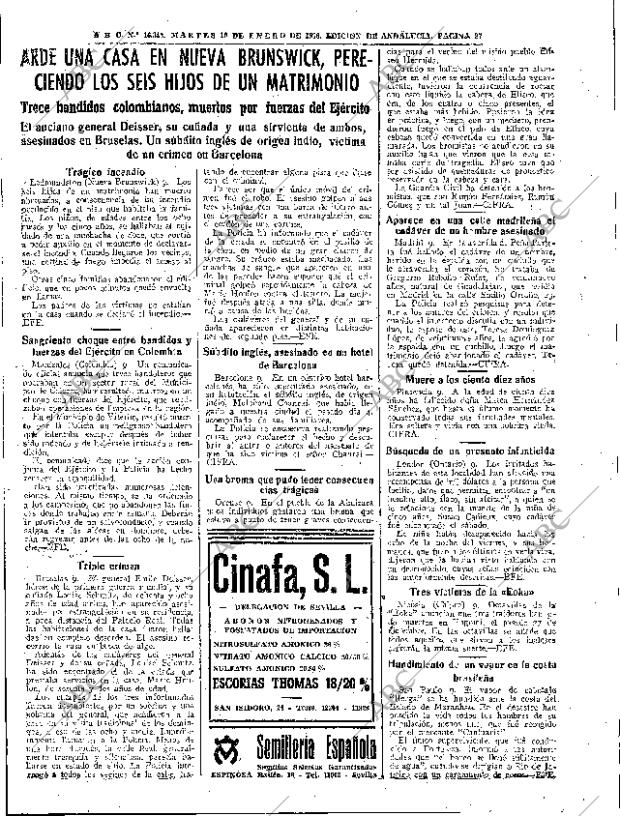 ABC SEVILLA 10-01-1956 página 27