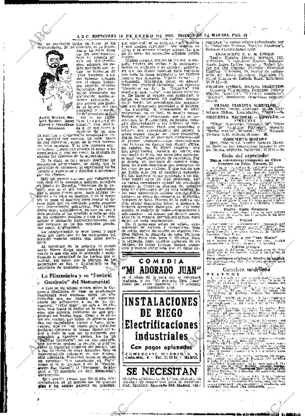 ABC MADRID 11-01-1956 página 40