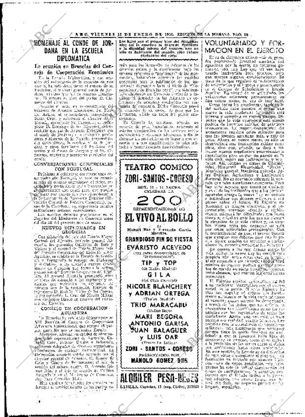 ABC MADRID 13-01-1956 página 24