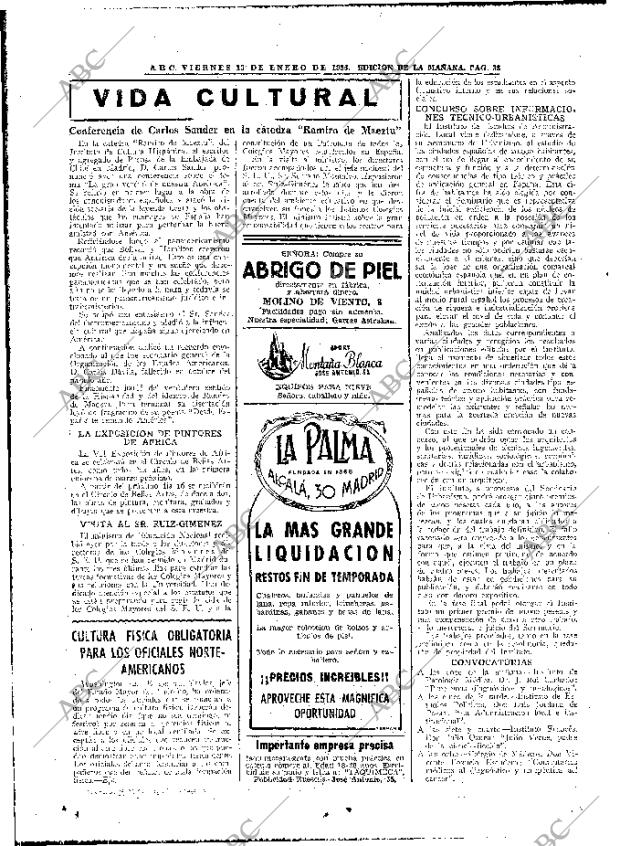 ABC MADRID 13-01-1956 página 36