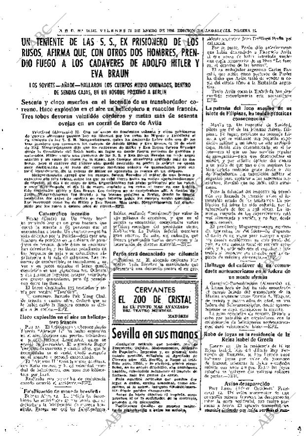 ABC SEVILLA 13-01-1956 página 21