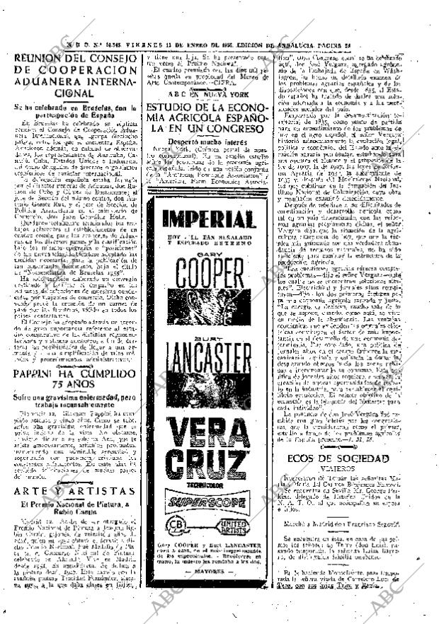 ABC SEVILLA 13-01-1956 página 24