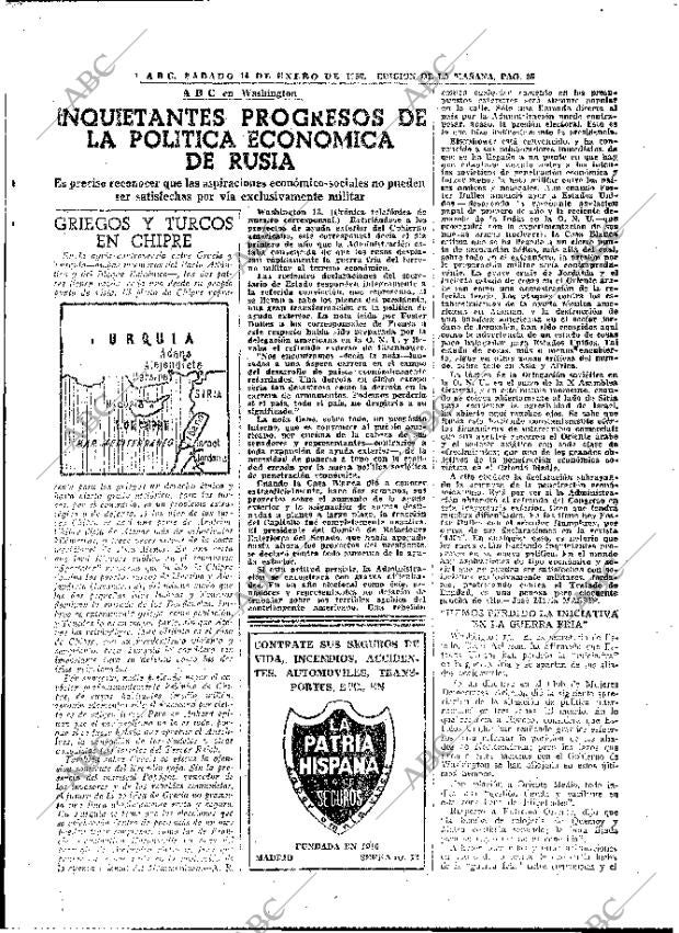 ABC MADRID 14-01-1956 página 25
