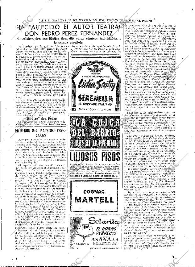 ABC MADRID 17-01-1956 página 25