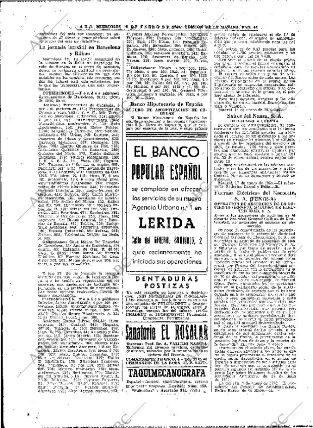 ABC MADRID 18-01-1956 página 44