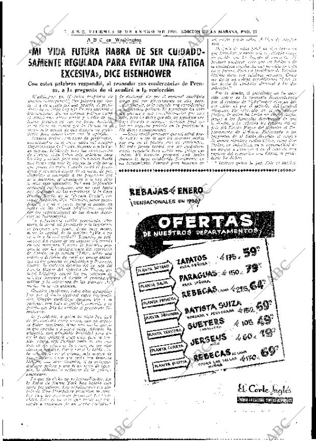 ABC MADRID 20-01-1956 página 27