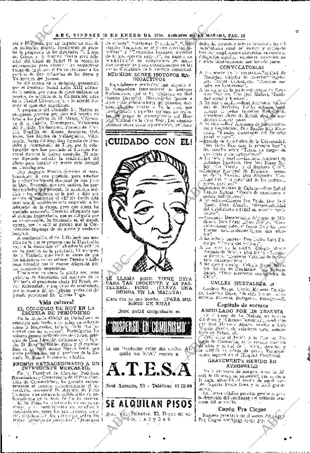 ABC MADRID 20-01-1956 página 36