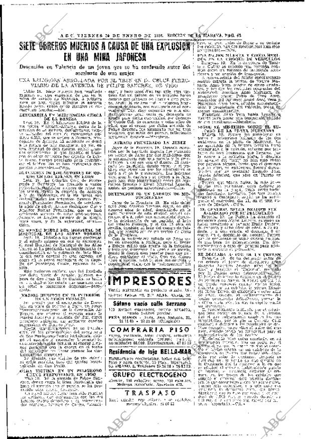 ABC MADRID 20-01-1956 página 42