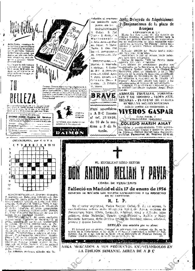 ABC MADRID 20-01-1956 página 51