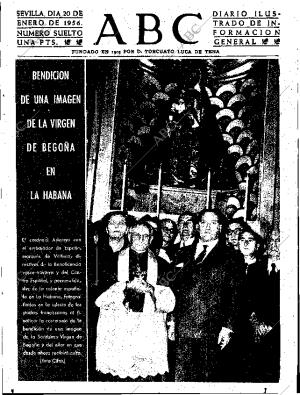 ABC SEVILLA 20-01-1956 página 1