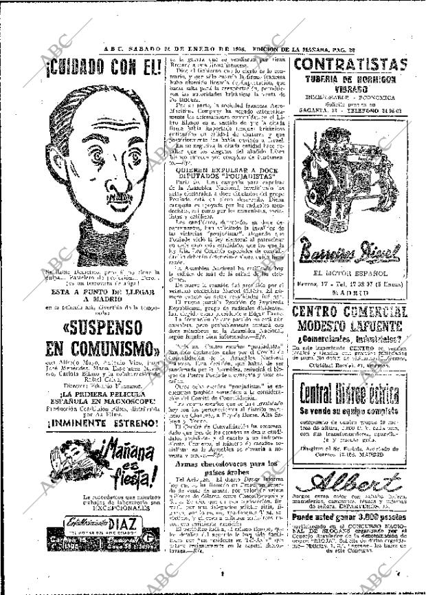 ABC MADRID 21-01-1956 página 24