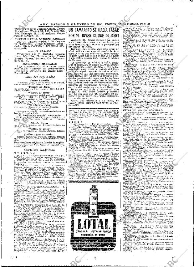ABC MADRID 21-01-1956 página 41