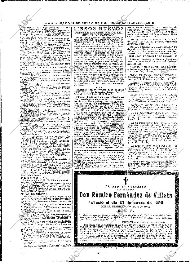 ABC MADRID 21-01-1956 página 42