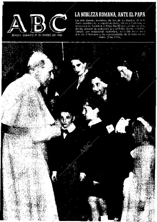 ABC SEVILLA 21-01-1956 página 1
