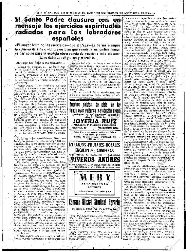 ABC SEVILLA 22-01-1956 página 19