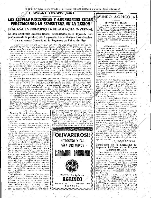 ABC SEVILLA 22-01-1956 página 27