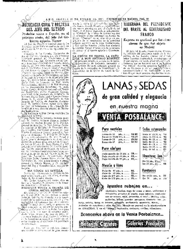 ABC MADRID 26-01-1956 página 25