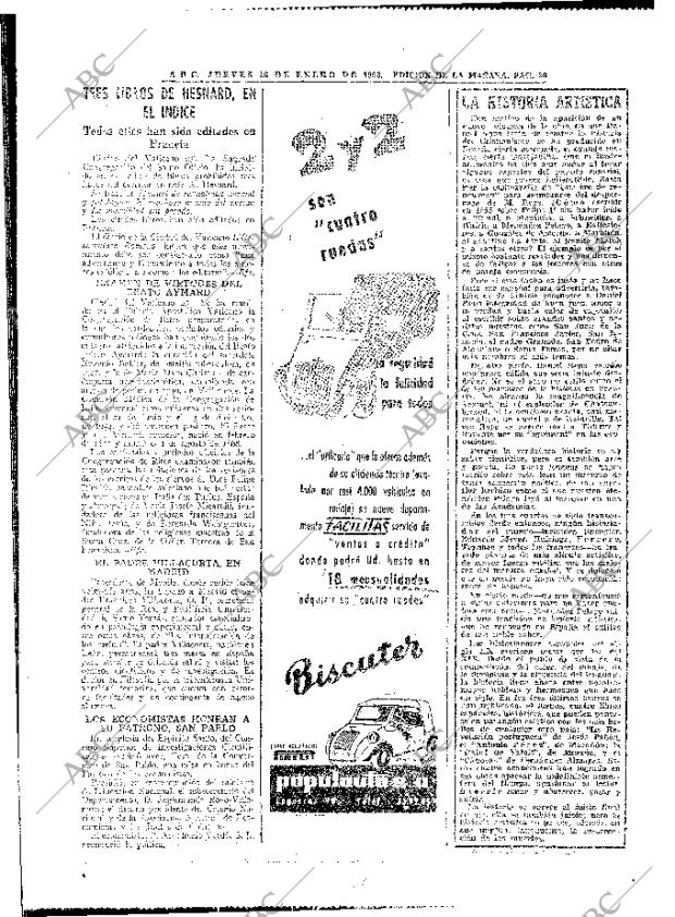 ABC MADRID 26-01-1956 página 30
