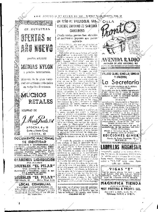 ABC MADRID 26-01-1956 página 32