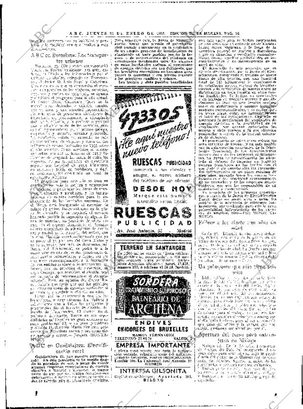 ABC MADRID 26-01-1956 página 36