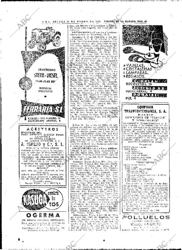 ABC MADRID 26-01-1956 página 42